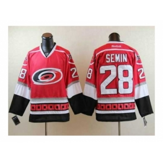 NHL Jerseys Carolina Hurricanes #28 Semin red NHL Jerseys Carolina Hurricanes #28 Semin red