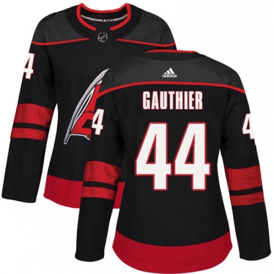 Womens Adidas Carolina Hurricanes 44 Julien Gauthier Premier Black Alternate NHL Jersey Womens Adidas Carolina Hurricanes 44 Julien Gauthier Premier Black Alternate NHL Jersey