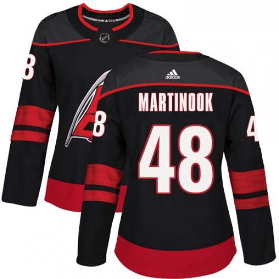 Womens Adidas Carolina Hurricanes 48 Jordan Martinook Premier Black Alternate NHL Jersey Womens Adidas Carolina Hurricanes 48 Jordan Martinook Premier Black Alternate NHL Jersey