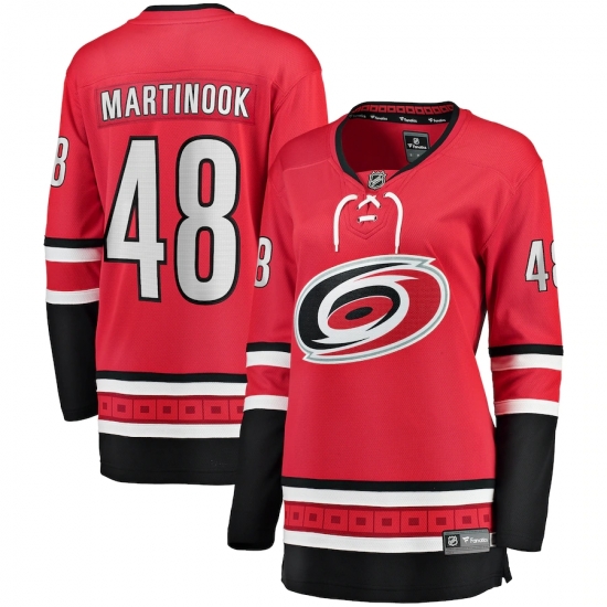 Womens Adidas Carolina Hurricanes 48 Jordan Martinook Premier Red Home NHL Jersey Womens Adidas Carolina Hurricanes 48 Jordan Martinook Premier Red Home NHL Jersey