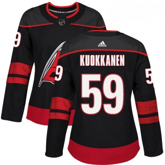 Womens Adidas Carolina Hurricanes 59 Janne Kuokkanen Premier Black Alternate NHL Jersey Womens Adidas Carolina Hurricanes 59 Janne Kuokkanen Premier Black Alternate NHL Jersey