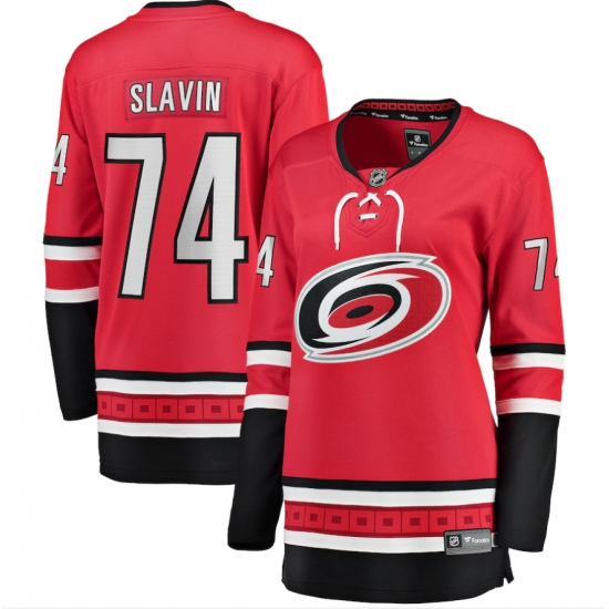 Womens Adidas Carolina Hurricanes 74 Jaccob Slavin Premier Red Home NHL Jersey Womens Adidas Carolina Hurricanes 74 Jaccob Slavin Premier Red Home NHL Jersey