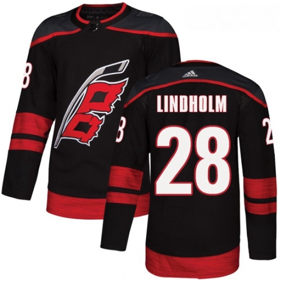 Youth Adidas Carolina Hurricanes 28 Elias Lindholm Premier Black Alternate NHL Jersey Youth Adidas Carolina Hurricanes 28 Elias Lindholm Premier Black Alternate NHL Jersey