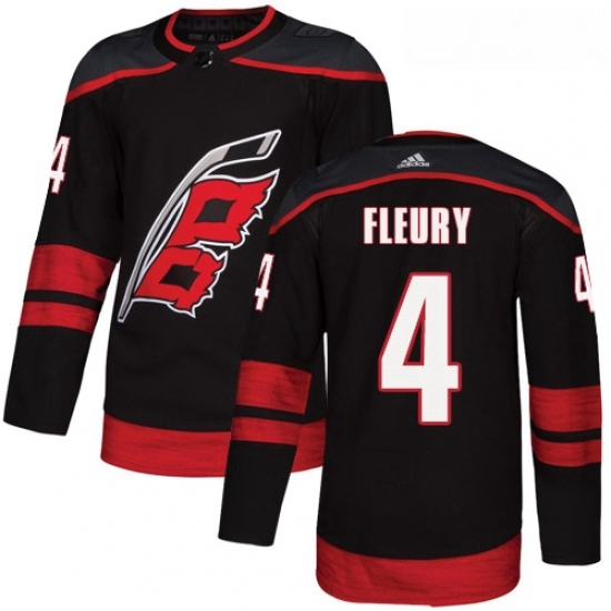 Youth Adidas Carolina Hurricanes 4 Haydn Fleury Premier Black Alternate NHL Jersey Youth Adidas Carolina Hurricanes 4 Haydn Fleury Premier Black Alternate NHL Jersey
