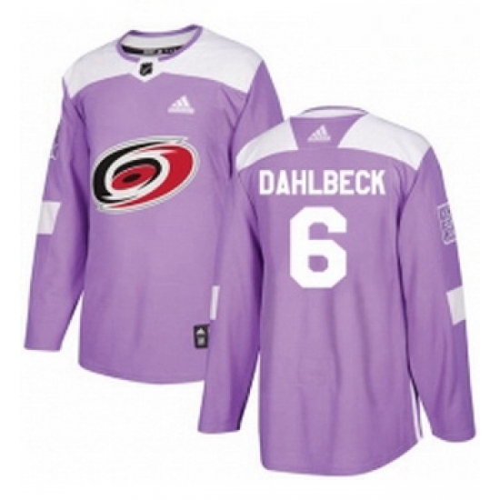 Youth Adidas Carolina Hurricanes 6 Klas Dahlbeck Authentic Purple Fights Cancer Practice NHL Jersey Youth Adidas Carolina Hurricanes 6 Klas Dahlbeck Authentic Purple Fights Cancer Practice NHL Jersey
