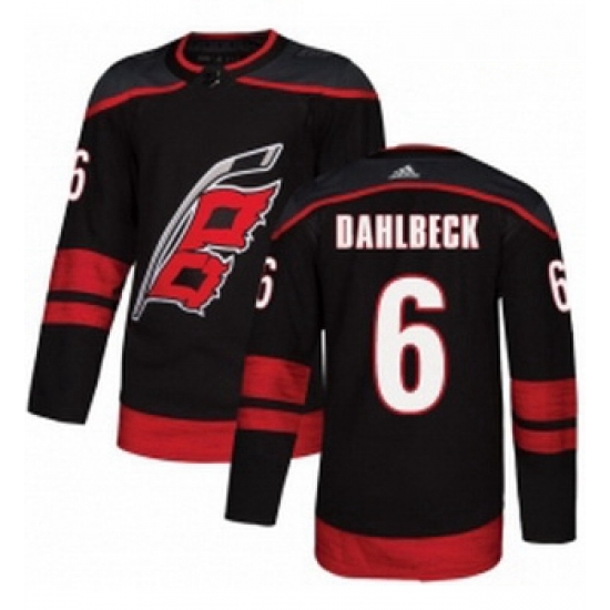 Youth Adidas Carolina Hurricanes 6 Klas Dahlbeck Premier Black Alternate NHL Jersey Youth Adidas Carolina Hurricanes 6 Klas Dahlbeck Premier Black Alternate NHL Jersey
