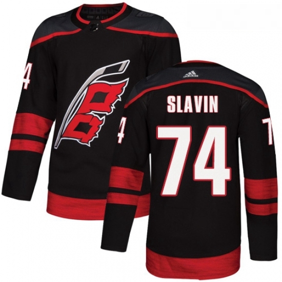Youth Adidas Carolina Hurricanes 74 Jaccob Slavin Premier Black Alternate NHL Jersey Youth Adidas Carolina Hurricanes 74 Jaccob Slavin Premier Black Alternate NHL Jersey
