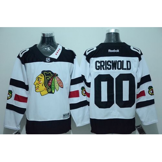 Blackhawks #00 Clark Griswold White 2016 Stadium Series Stitched NHL Jersey Blackhawks #00 Clark Griswold White 2016 Stadium Series Stitched NHL Jersey