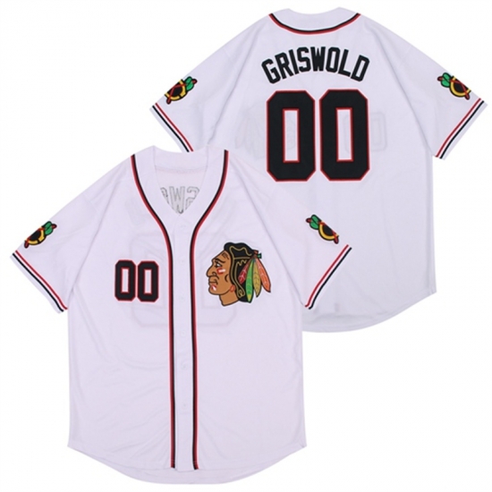 Blackhawks 00 Clark Griswold white Authentic Stitched Jerseys 1 Blackhawks 00 Clark Griswold white Authentic Stitched Jerseys 1