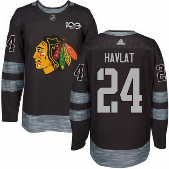 Blackhawks #24 Martin Havlat Black 1917 2017 100th Anniversary Stitched NHL Jersey Blackhawks #24 Martin Havlat Black 1917 2017 100th Anniversary Stitched NHL Jersey
