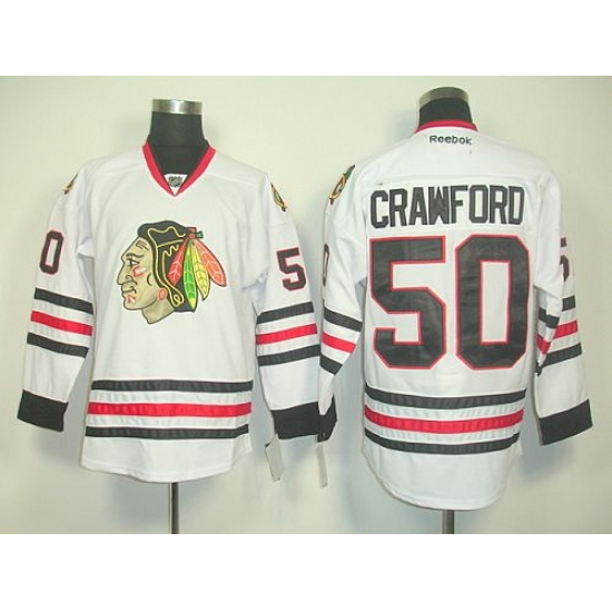 Blackhawks #50 Corey Crawford White Stitched NHL Jersey Blackhawks #50 Corey Crawford White Stitched NHL Jersey