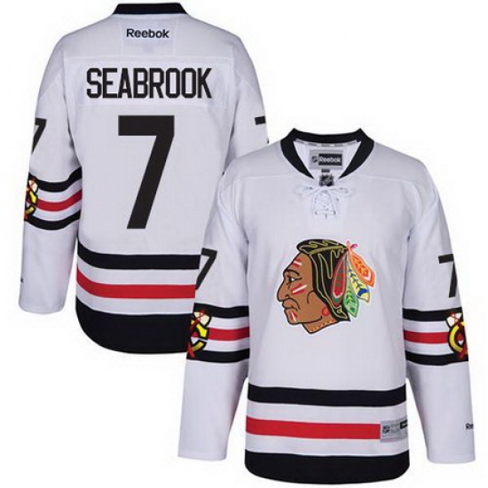 Blackhawks #7 Brent Seabrook White 2017 Winter Classic Stitched NHL Jersey Blackhawks #7 Brent Seabrook White 2017 Winter Classic Stitched NHL Jersey
