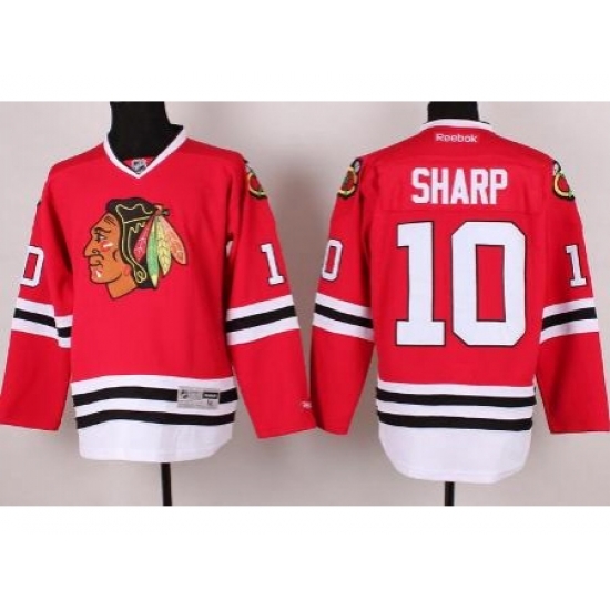 Chicago Blackhawks 10 Patrick Sharp Red NHL Jersey Chicago Blackhawks 10 Patrick Sharp Red NHL Jersey