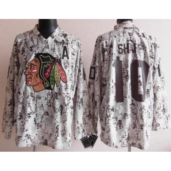 Chicago Blackhawks 10 Patrick Sharp White Camo NHL Jerseys Chicago Blackhawks 10 Patrick Sharp White Camo NHL Jerseys