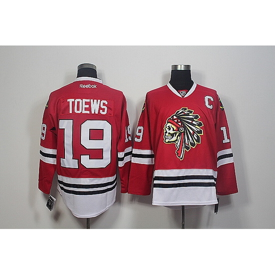 Chicago Blackhawks #19 Jonathan Toews Red Skull Reebok Authentic Stitched NHL Jersey Chicago Blackhawks #19 Jonathan Toews Red Skull Reebok Authentic Stitched NHL Jersey