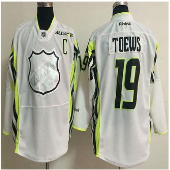 Chicago Blackhawks #19 Jonathan Toews White 2015 All Star Stitched NHL Jersey Chicago Blackhawks #19 Jonathan Toews White 2015 All Star Stitched NHL Jersey