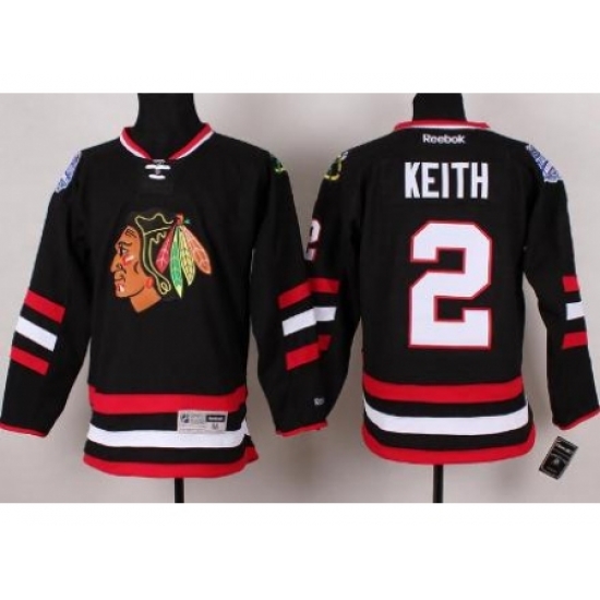 Chicago Blackhawks 2 Duncan Keith Black 2014 Stadium Series NHL Jersey Chicago Blackhawks 2 Duncan Keith Black 2014 Stadium Series NHL Jersey