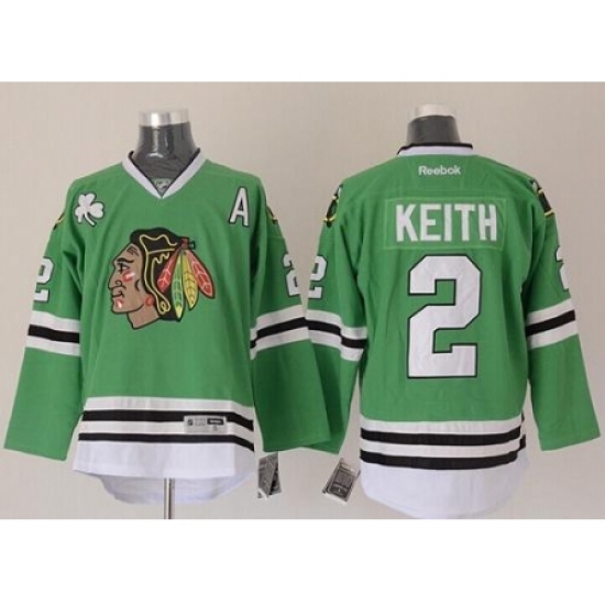 Chicago Blackhawks #2 Duncan Keith Green Stitched NHL Jersey Chicago Blackhawks #2 Duncan Keith Green Stitched NHL Jersey