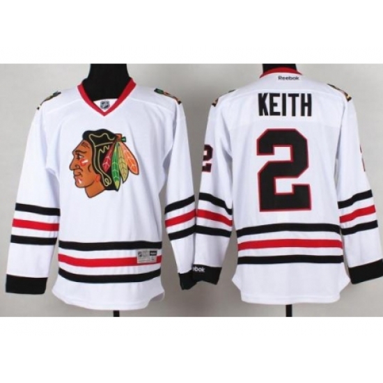 Chicago Blackhawks 2 Duncan Keith White NHL Jerseys Chicago Blackhawks 2 Duncan Keith White NHL Jerseys