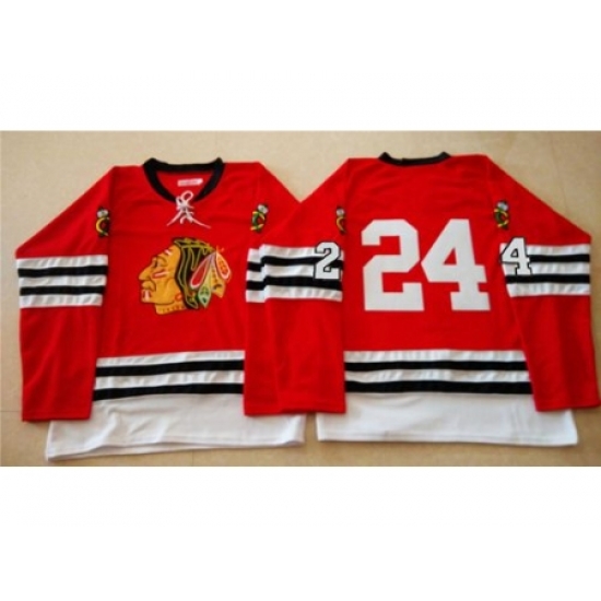 Chicago Blackhawks #24 Martin Havlat Red Mitchell And Ness 1960-61 Stitched NHL Jersey Chicago Blackhawks #24 Martin Havlat Red Mitchell And Ness 1960-61 Stitched NHL Jersey