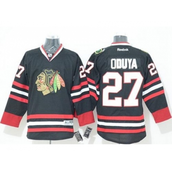 Chicago Blackhawks #27 Johnny Oduya Black Stitched NHL Jersey Chicago Blackhawks #27 Johnny Oduya Black Stitched NHL Jersey