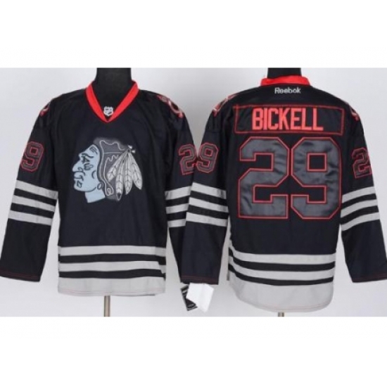 Chicago Blackhawks 29 Bryan Bickell Black ICE Fashion NHL Jerseys Chicago Blackhawks 29 Bryan Bickell Black ICE Fashion NHL Jerseys