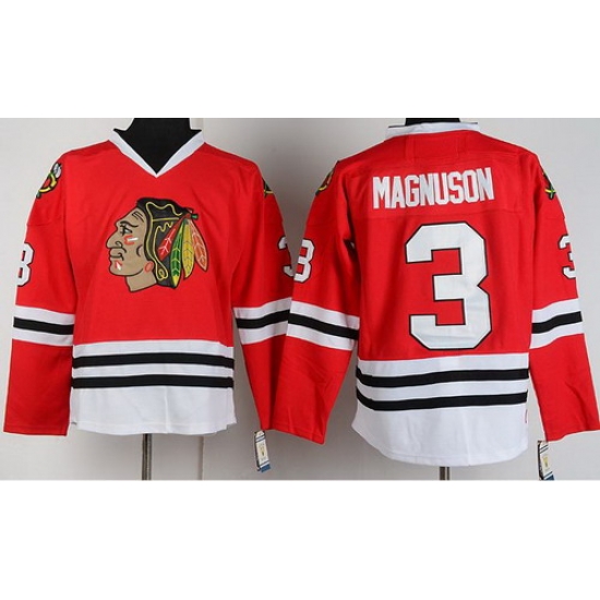 Chicago Blackhawks 3 Keith Magnuson Red CCM Throwback NHL Jerseys Chicago Blackhawks 3 Keith Magnuson Red CCM Throwback NHL Jerseys