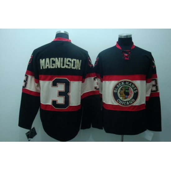 Chicago Blackhawks 3 Magnuson Black Jerseys New Third 2010 STANLEY CUP CHAMPIONS Chicago Blackhawks 3 Magnuson Black Jerseys New Third 2010 STANLEY CUP CHAMPIONS