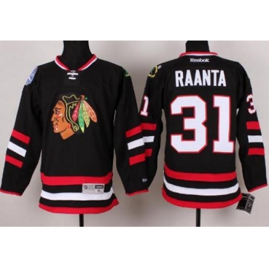 Chicago Blackhawks 31 Antti Raanta Black 2014 Stadium Series NHL Jersey A PATCH Chicago Blackhawks 31 Antti Raanta Black 2014 Stadium Series NHL Jersey A PATCH