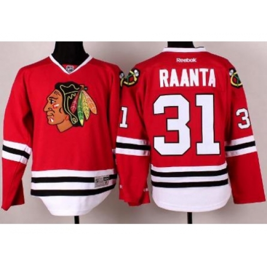 Chicago Blackhawks 31 Antti Raanta Red Hockey NHL Jerseys Chicago Blackhawks 31 Antti Raanta Red Hockey NHL Jerseys