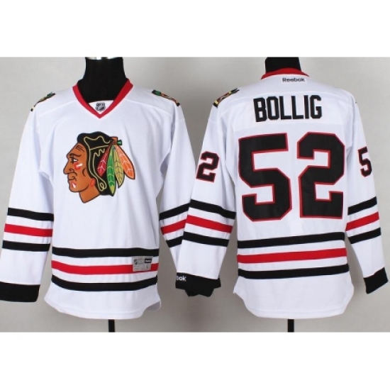 Chicago Blackhawks 52 Brandon Bollig White NHL Jerseys Chicago Blackhawks 52 Brandon Bollig White NHL Jerseys