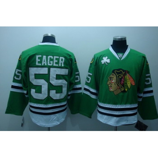 Chicago Blackhawks 55 Ben Eager Green Jerseys Chicago Blackhawks 55 Ben Eager Green Jerseys