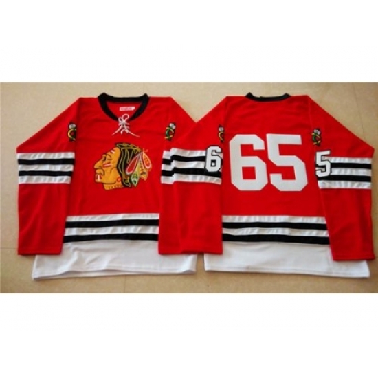 Chicago Blackhawks #65 Andrew Shaw Red Mitchell And Ness 1960-61 Stitched NHL Jersey Chicago Blackhawks #65 Andrew Shaw Red Mitchell And Ness 1960-61 Stitched NHL Jersey