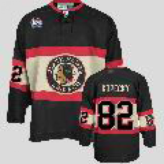 Chicago Blackhawks #82 Tomas Kopecky Winter Classic Black Chicago Blackhawks #82 Tomas Kopecky Winter Classic Black