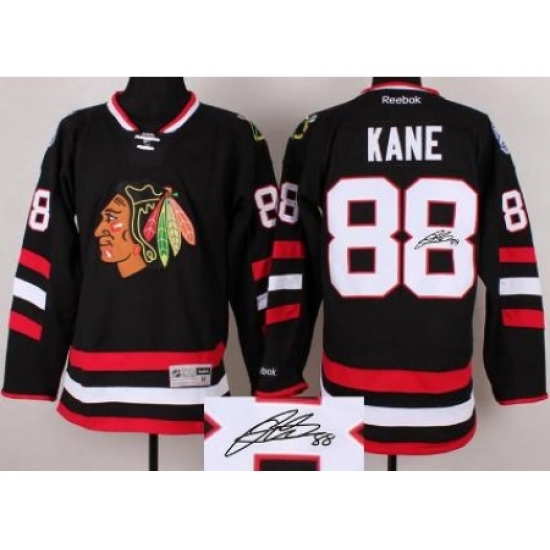 Chicago Blackhawks 88 Patrick Kane Black 2014 Stadium Series Signed Jerseys Chicago Blackhawks 88 Patrick Kane Black 2014 Stadium Series Signed Jerseys