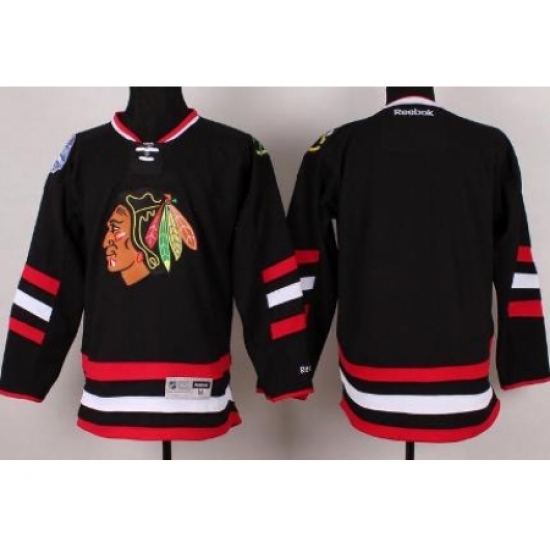 Chicago Blackhawks Blank Black 2014 Stadium Series NHL Jersey Chicago Blackhawks Blank Black 2014 Stadium Series NHL Jersey