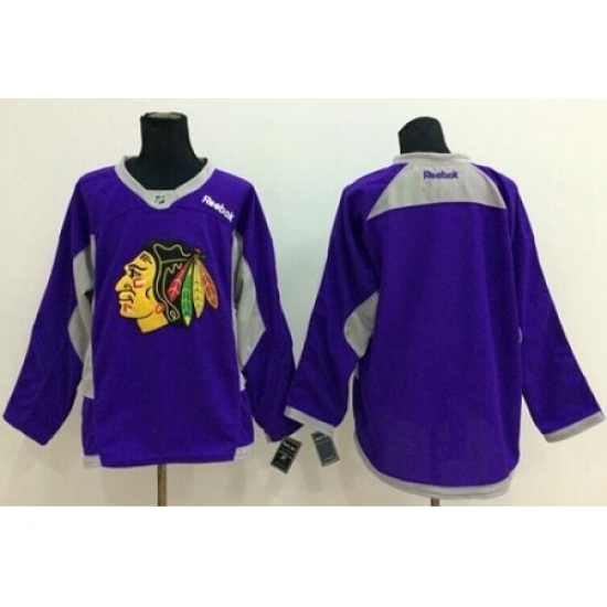 Chicago Blackhawks Blank Purple Hockey Fights Cancer Stitched NHL Jersey Chicago Blackhawks Blank Purple Hockey Fights Cancer Stitched NHL Jersey