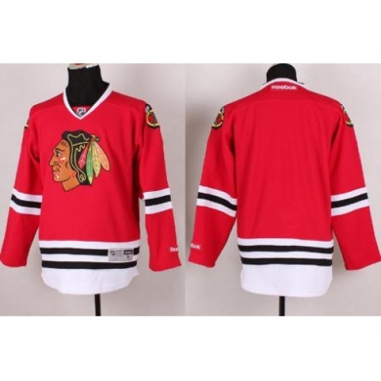 Chicago Blackhawks Blank Red NHL Jersey Chicago Blackhawks Blank Red NHL Jersey