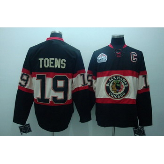 Chicago Blackhawks Jonathan Toews 19 black Jerseys Winter Classic C patch Chicago Blackhawks Jonathan Toews 19 black Jerseys Winter Classic C patch