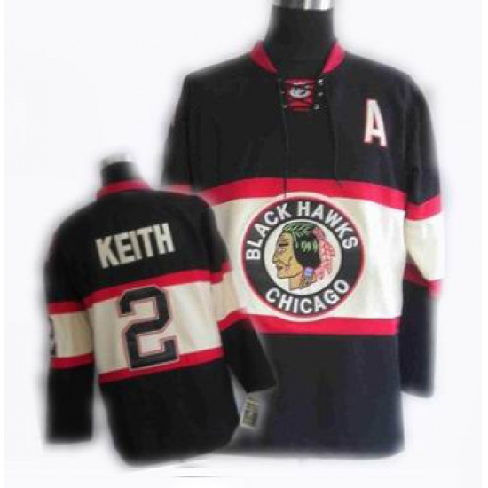 Chicago Blackhawks New Third jerseys #2 Duncan Keith black Chicago Blackhawks New Third jerseys #2 Duncan Keith black
