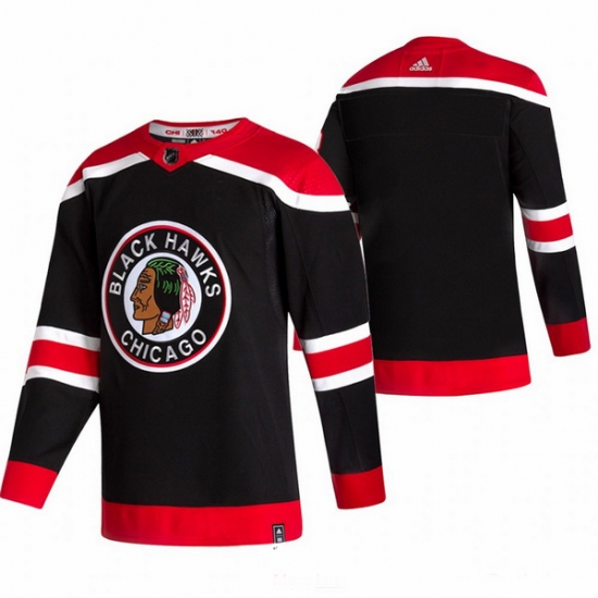 Men Chicago Blackhawks Blank Black Adidas 2020 21 Reverse Retro Alternate NHL Jersey Men Chicago Blackhawks Blank Black Adidas 2020 21 Reverse Retro Alternate NHL Jersey