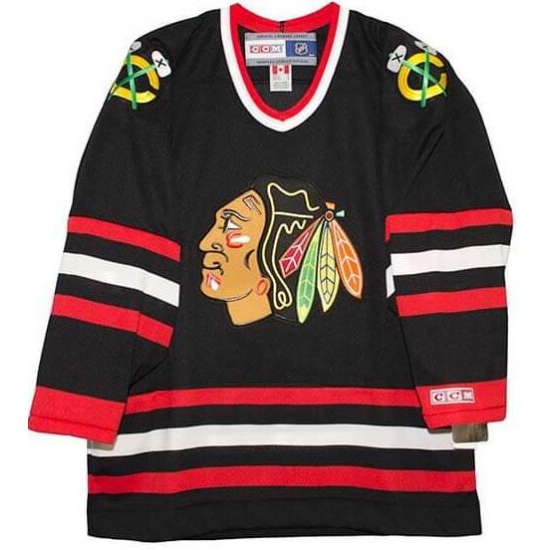 Men Chicago Blackhawks Blank CCM Stitched jersey Men Chicago Blackhawks Blank CCM Stitched jersey