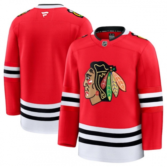 Men Chicago Blackhawks Blank Red 2024 25 Home Stitched Hockey Jersey Men Chicago Blackhawks Blank Red 2024 25 Home Stitched Hockey Jersey