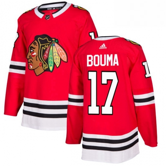 Mens Adidas Chicago Blackhawks 17 Lance Bouma Premier Red Home NHL Jersey Mens Adidas Chicago Blackhawks 17 Lance Bouma Premier Red Home NHL Jersey