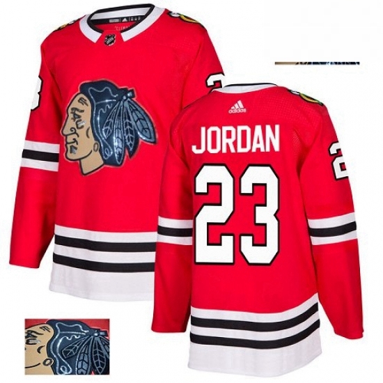 Mens Adidas Chicago Blackhawks 23 Michael Jordan Authentic Red Fashion Gold NHL Jersey Mens Adidas Chicago Blackhawks 23 Michael Jordan Authentic Red Fashion Gold NHL Jersey