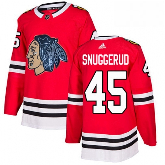 Mens Adidas Chicago Blackhawks 45 Luc Snuggerud Authentic Red Fashion Gold NHL Jersey Mens Adidas Chicago Blackhawks 45 Luc Snuggerud Authentic Red Fashion Gold NHL Jersey