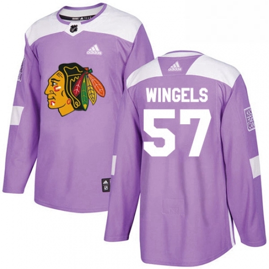 Mens Adidas Chicago Blackhawks 57 Tommy Wingels Authentic Purple Fights Cancer Practice NHL Jersey Mens Adidas Chicago Blackhawks 57 Tommy Wingels Authentic Purple Fights Cancer Practice NHL Jersey