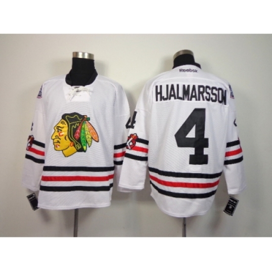 NHL Chicago Blackhawks #4 Niklas Hjalmarsson 2015 Winter Classic White Jerseys NHL Chicago Blackhawks #4 Niklas Hjalmarsson 2015 Winter Classic White Jerseys