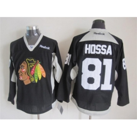 NHL Chicago Blackhawks #81 Marian Hossa black jerseys NHL Chicago Blackhawks #81 Marian Hossa black jerseys
