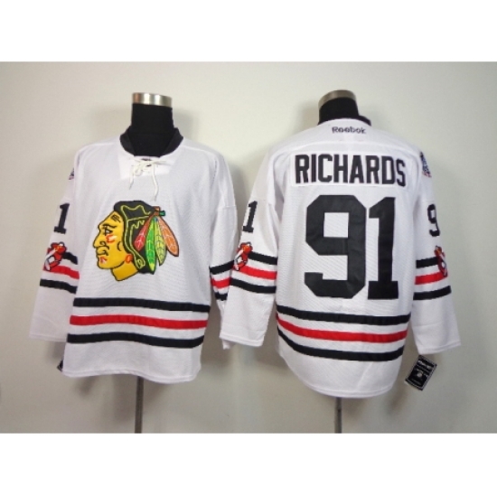 NHL Chicago Blackhawks #91 Richards 2015 Winter Classic White Jerseys NHL Chicago Blackhawks #91 Richards 2015 Winter Classic White Jerseys